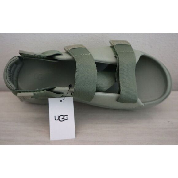 UGG 1153078 Men\'s Sz 8 Shaded Clover Green Stratus Lightweight Molded Sandals